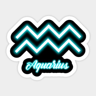 aquarius zodiac Sticker